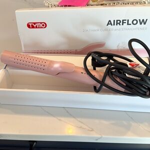 2 in 1 hair curler and straightener